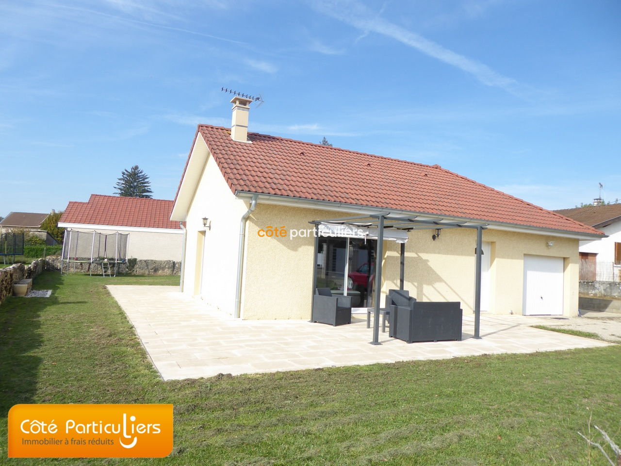 Vente Maison A Vendre De Plain Pied 4 Chambres Sur Porcieu 38390