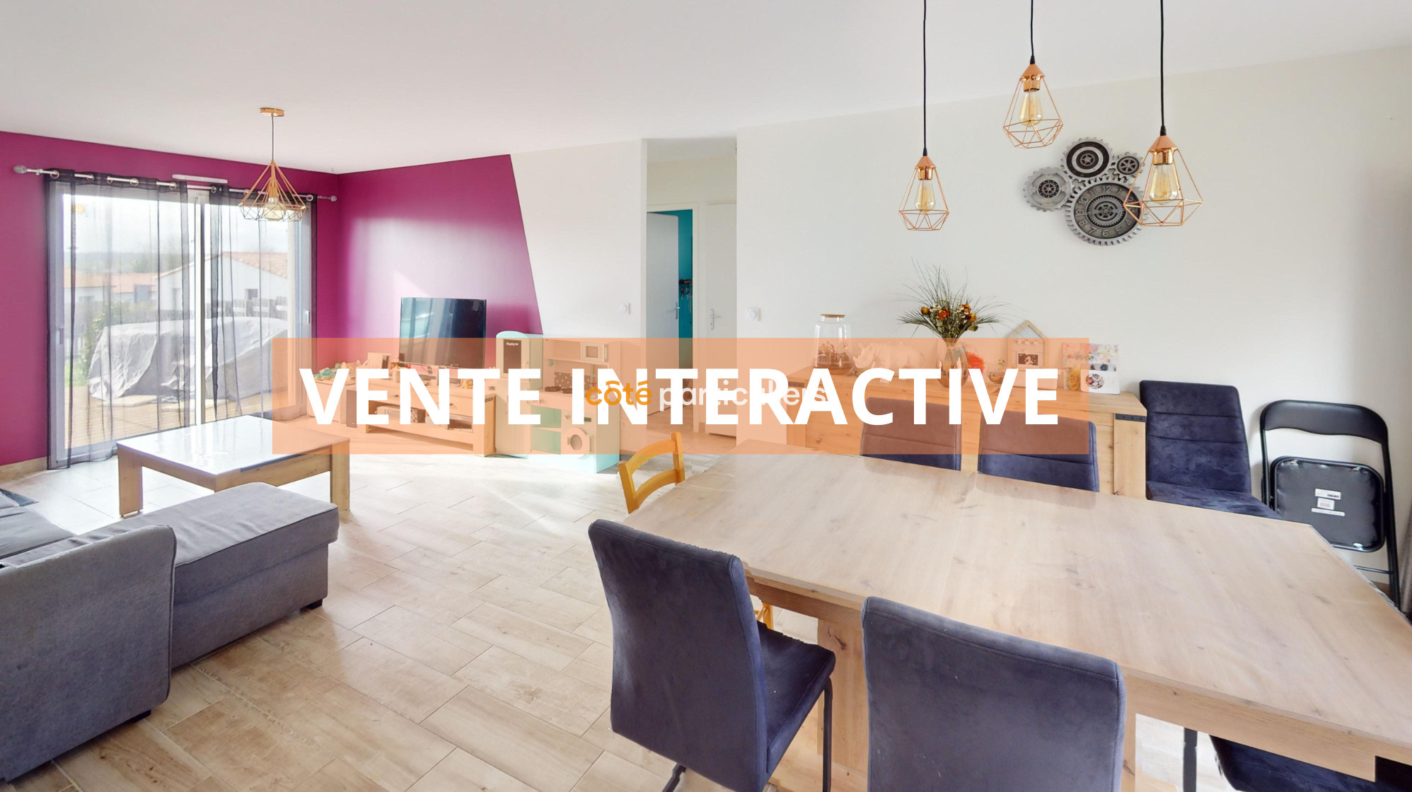 Vente interactive à prix progressif : Charmante Maison de Plain-Pied à Saint Hilaire de Mortagne