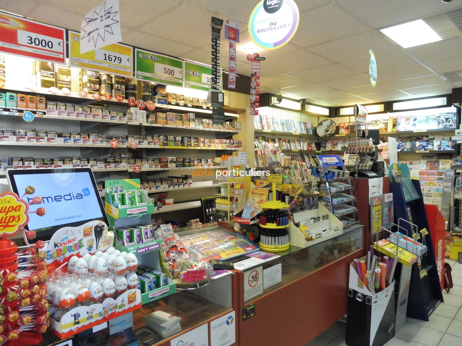 Vente Immobilier Professionnel Bureau De Tabac Presse